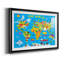 Carte du monde - impression encadrée-366616756-366616753