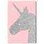 « paillettes licorne rose », impression encadrée-1479969008-1480968458