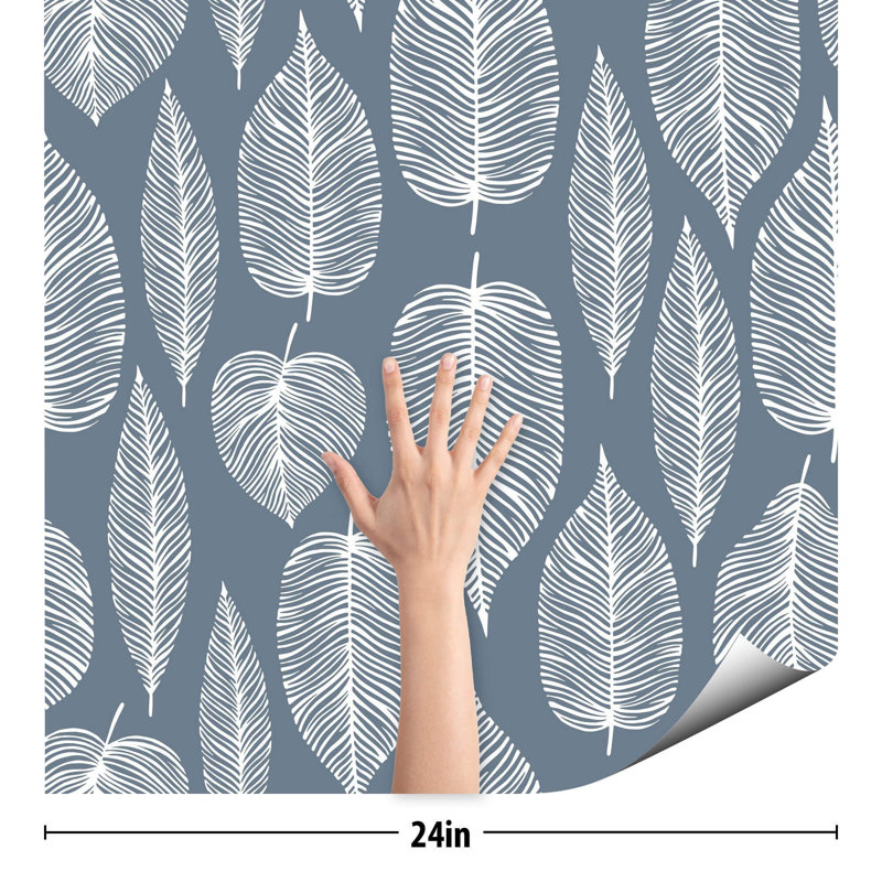 Carreau de papier peint Idael, L 126 po x l 24 po