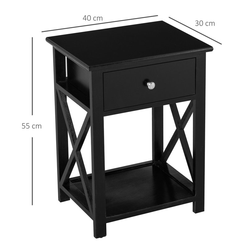 Otsego 40cm W Bedside Table