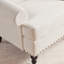 Fauteuil rembourré 30 po avec garniture cloutée Daro -770745897