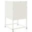 Angeliese 36cm W Steel Bedside Table-934719161