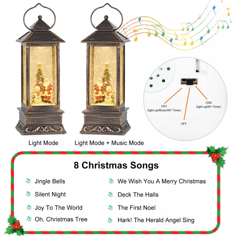 Ohman Christmas Deer Lantern