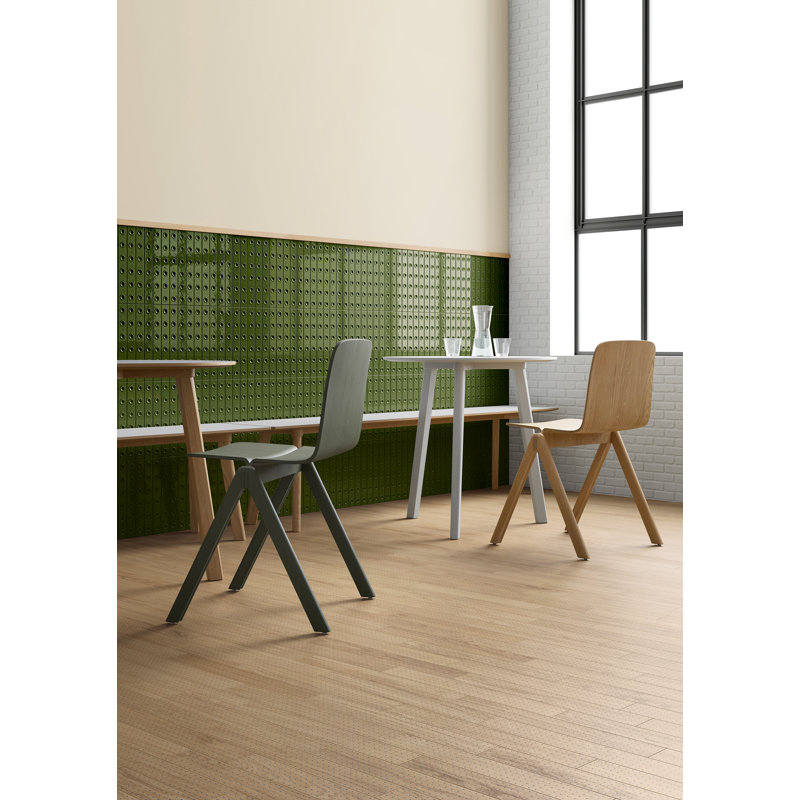 Punto Down Glossy 2" x 12" Linear Mosaic Tile, Brun