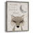 Goodnight Fox Framed Print - Solid Wood