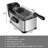 Costway 1700 Watt 3 Deep Fryer Accessory with Timer