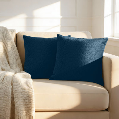 Luxury Pebble Cushion Cover- (Pack of 2)