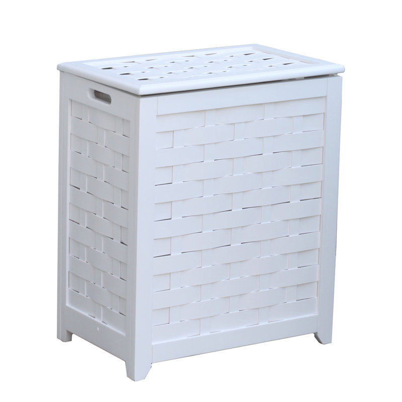 Panier à linge, Blanc