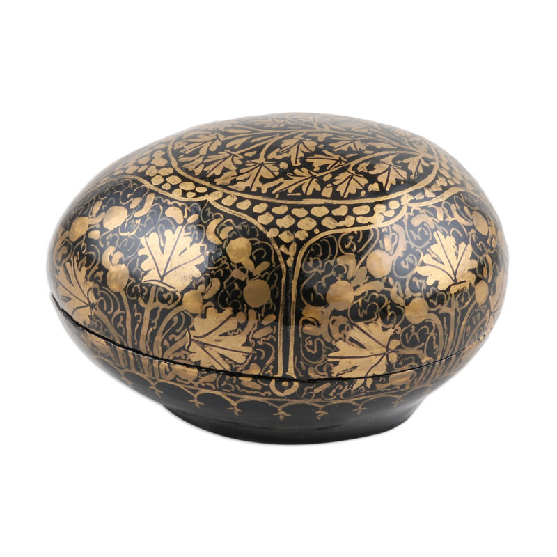 Boîte à œufs en papier mâché Leatherhead Golden Chinar