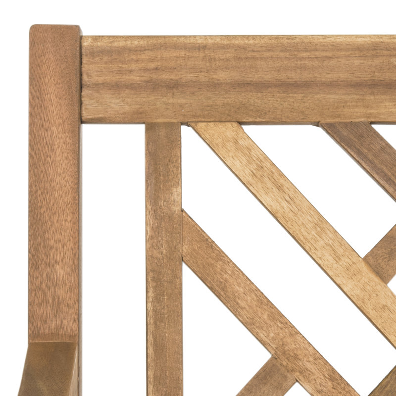 Banc de jardin en bois Stanwich, Naturel