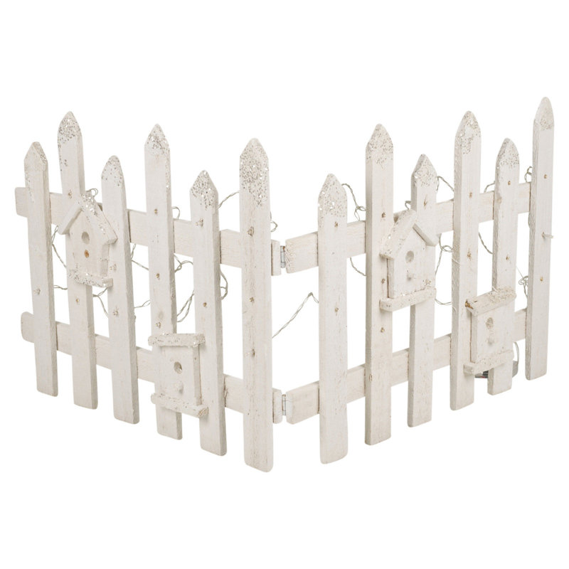 Christmas Bird Decorative Accent, White