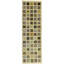 Tapis beige / brun en laine noué à la main
