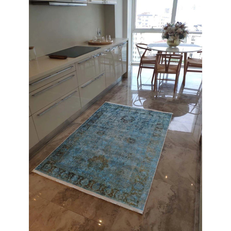 Tapis mathaï avec envers antidérapant, Rectangle 5 pi 3 po x 8 pi 2 po