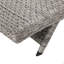 Chaise longue en osier