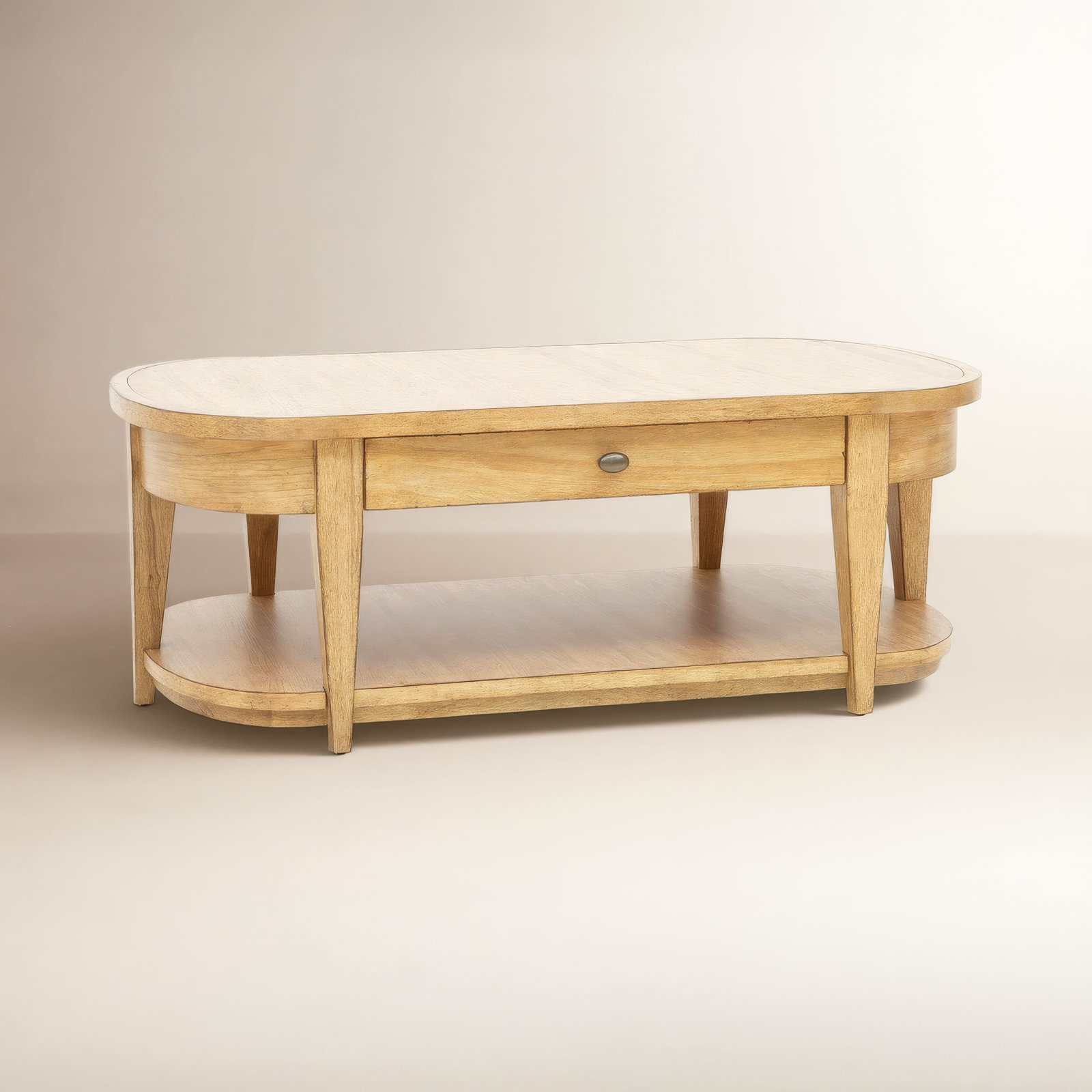 Mya 50" Cocktail Table, Tan