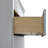 Solid wood Modern Freestanding Single Sink Bathroom Vanity with Engineered Marbl Top-1630363942-1630363943