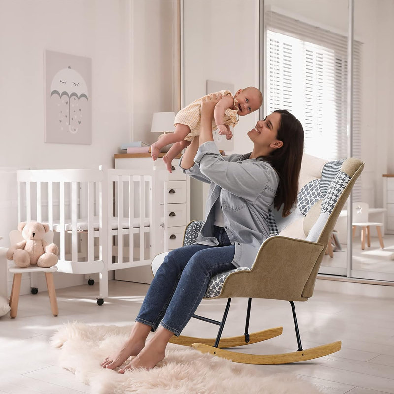 Chaise berçante Blanscet