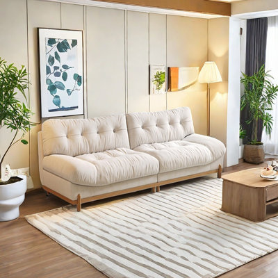 Canapé moderne en flanelle