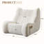 Fauteuil à billes pour adultes avec - Matériau en éponge haute et chenille-1868256362