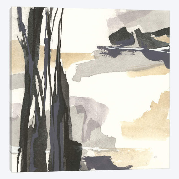 «Placid III», reproduction sur toile, H 12 po x l 12 po x P 0,75 po, Pas de tapis, Toile tendue