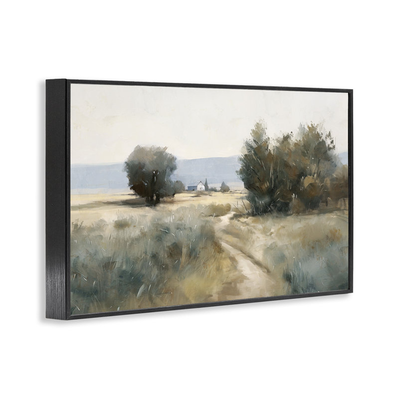 Giclée encadrée, "Ning Blue", par Nina Blue, H 12 po x l 18 po, Giclée encadrée noir minuit