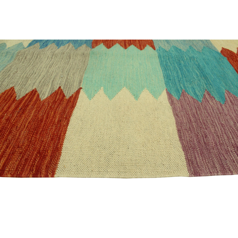 Caidyn-James Wool Checkered Indoor Rug