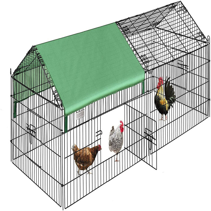Poulailler pouvant accueillir jusqu'à 3 poulets