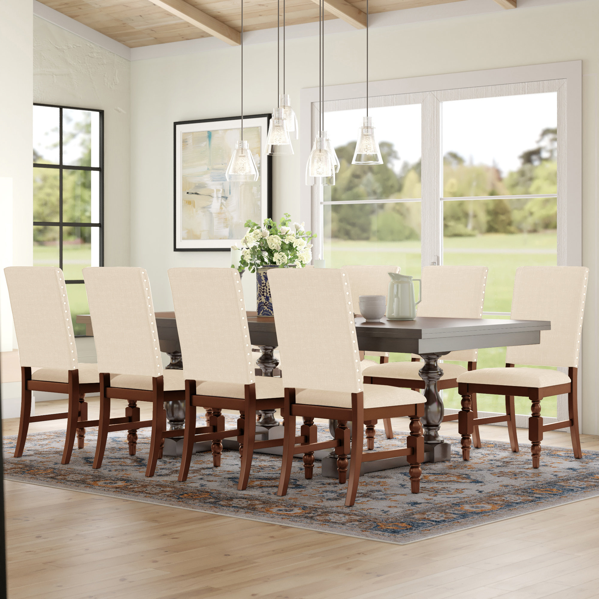 Saugus 9 piece dining set greyleigh new arrivals