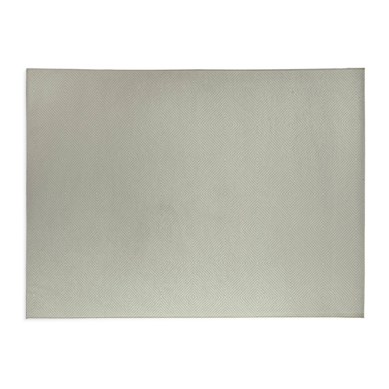 Tapis de bureau léger Eye Chev, L 3 pi x L 2 pi, Vert clair