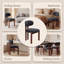 40.5cm H Upholstered Upholstered Back Side Chair in Camel-267630370-267630398