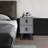 LED Smart Bedside Table Wireless Charging 2 Drawers