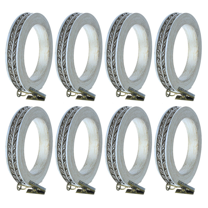 Heald Curtain Rings, Pewter