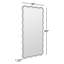 Candace Natural Floor Mirror