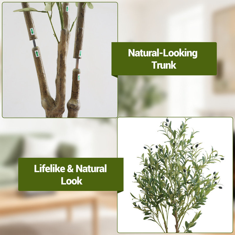 Artificial Olive Tree in Pot 5FT/6FT/7FT