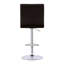 2 tabourets de bar réglables - noir, finition, style contemporain pour les bars et les cuisines (paire) et, revêtement texturé gaufré, pour diverses pièces
