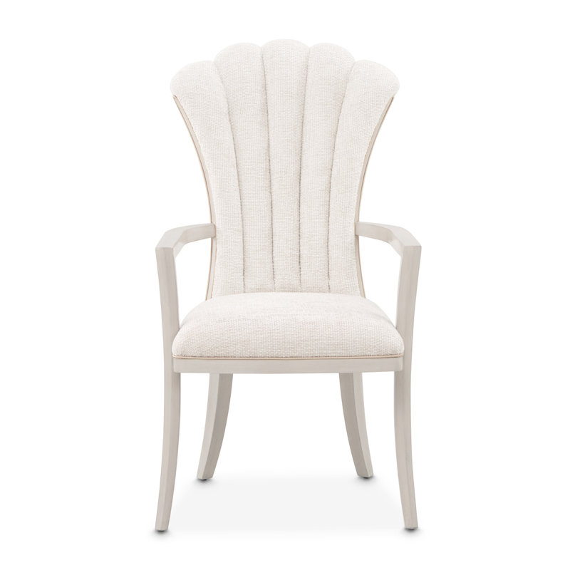 Fantosini Dining Arm Chair - Silver Mist