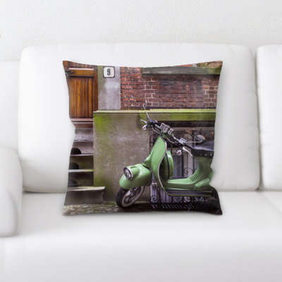Coussin décoratif de couleurs vives
