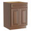 Base de meuble-lavabo HomLux en contreplaqué prêt à assembler avec tablettes réglables et fermeture en douceur-652672183-652672181