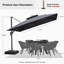 335cm Cantilever Parasol-1841262845