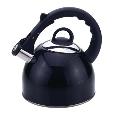 Culinary Edge 2.5 Quarts Stainless Steel Whistling Stovetop Tea Kettle