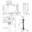 Single-handle Bathroom Faucet with Drain Assembly-139459924