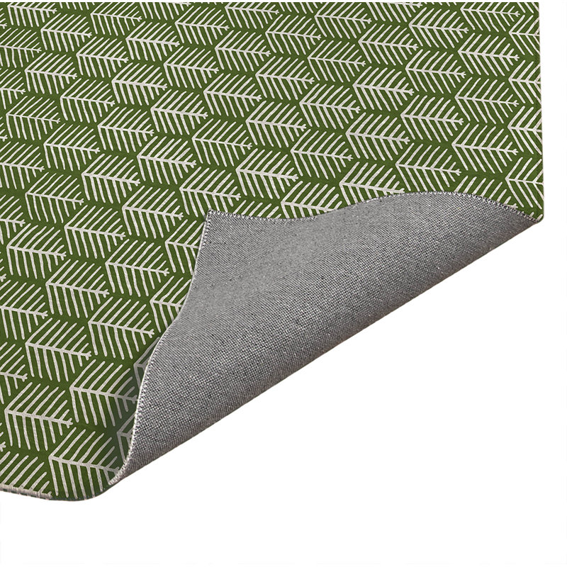 Paillasson Stitch Patch, L 84 po x L 60 po, Vert olive