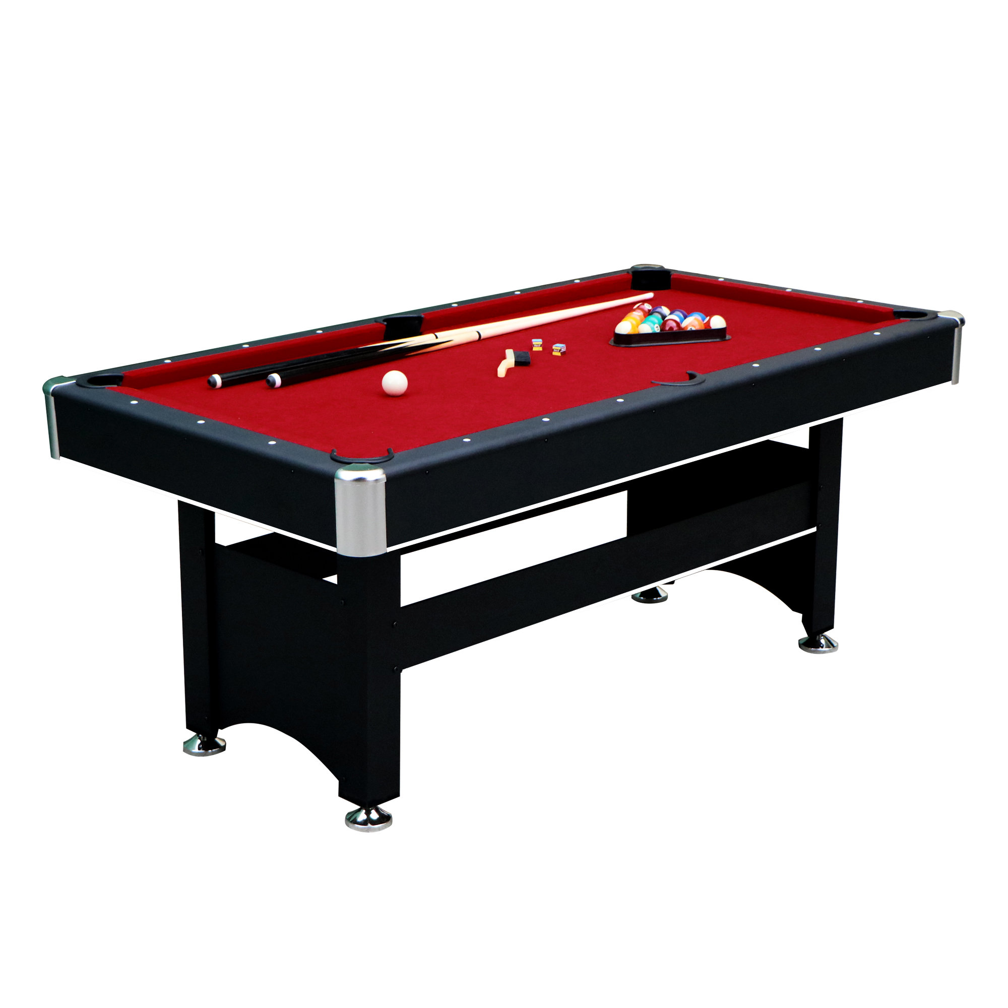 Hathaway Games Hathaway Spartan 6ft Pool Table with Table Tennis