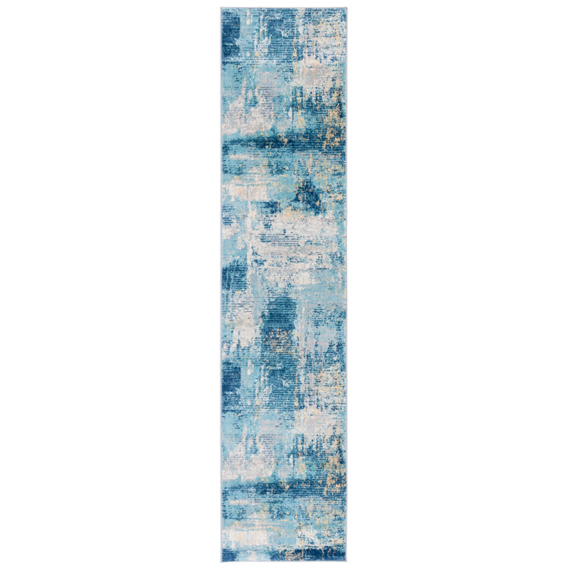 Tapis Jasper 100 Performance Abstract, Tapis de couloir 2 pi x 9 pi