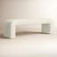 Kenneth Faux Sheepskin Bench