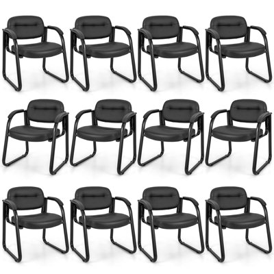 Chaise de salle d'attente avec structure en métal