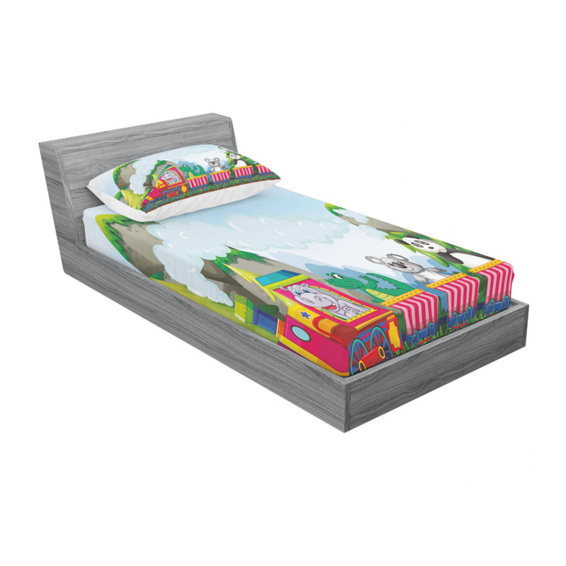 Ensemble de draps, Ensemble de draps pour lit simple avec drap-housse