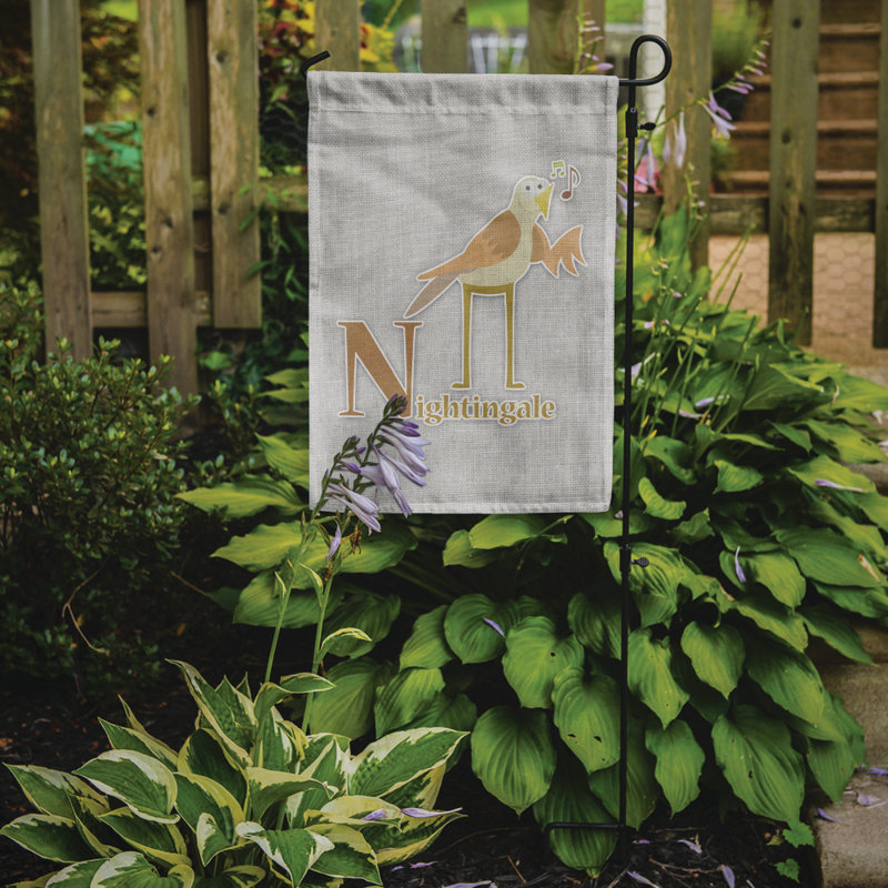 Double Sided 15'' H x 11'' W Polyester Animal Garden Flag