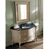 Handpainted 60" Single Bathroom Vanity Base Only