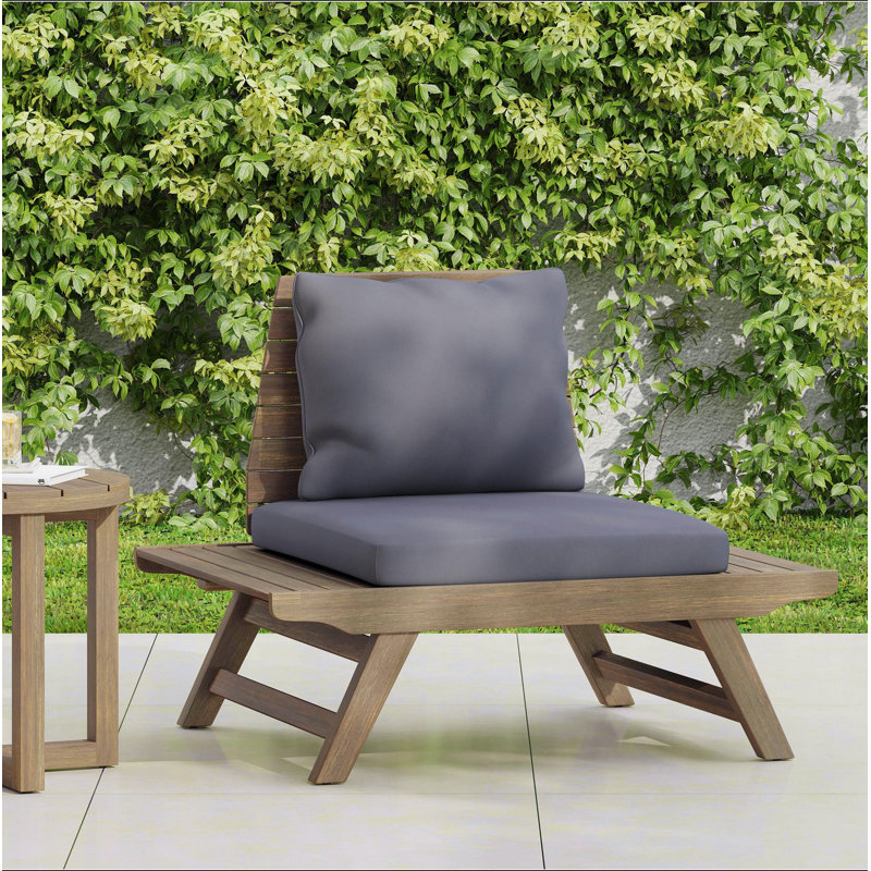 Fauteuil club Sedona, Gris foncé